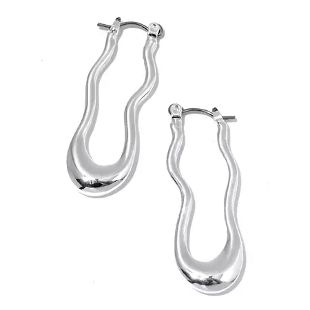 Drip Earrings in Silver | FrasierSterling