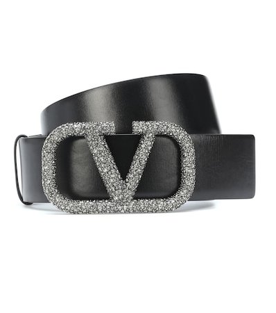 Valentino Garavani VLOGO leather belt