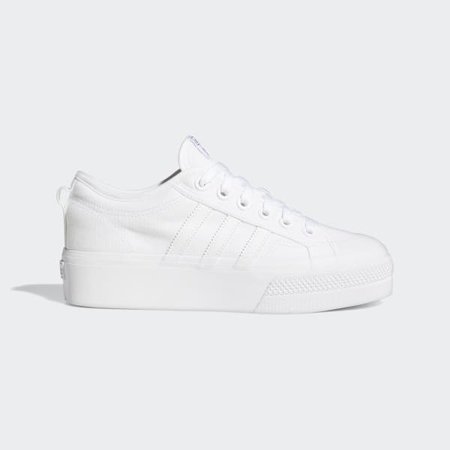 adidas Nizza Platform Shoes - White | adidas US