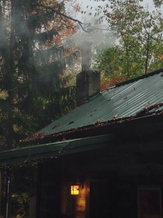 fall cabin