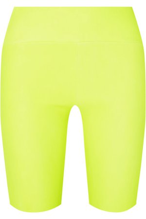 SPRWMN | Neon leather shorts | NET-A-PORTER.COM