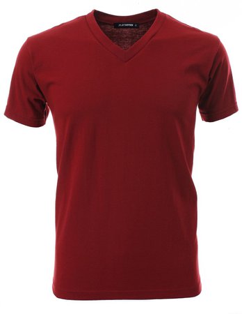 Mens V-Neck Cotton T-Shirts (TVS01) – FLATSEVEN
