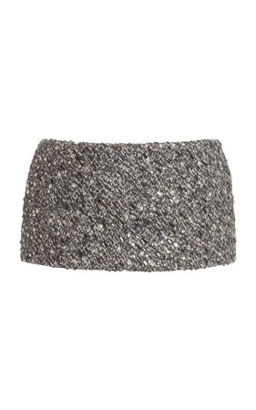 Embellished Tweed Mini Skirt By Valentino | Moda Operandi