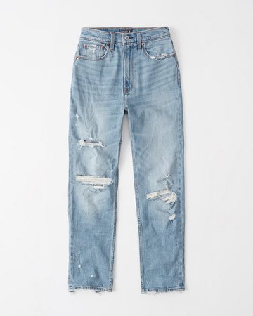 Ultra High Rise Mom Jeans