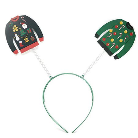 Forum Women's Ugly Christmas Sweater Headband Boppers, Multi, One Size: Amazon.ca: Clothing & Accessories