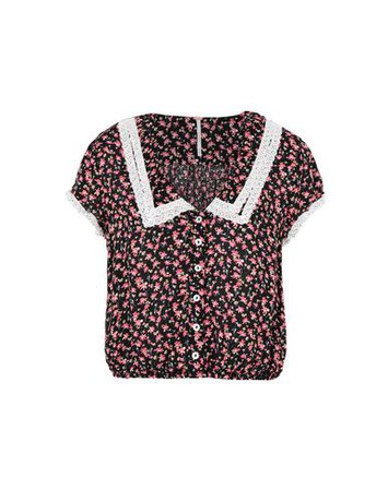 Free People The Ana Printed Blouse - Floral Shirts & Blouses - Women Free People Floral Shirts & Blouses online on YOOX United States - 38807078MM