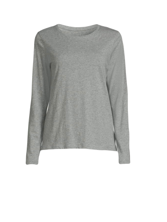 gray tee shirt