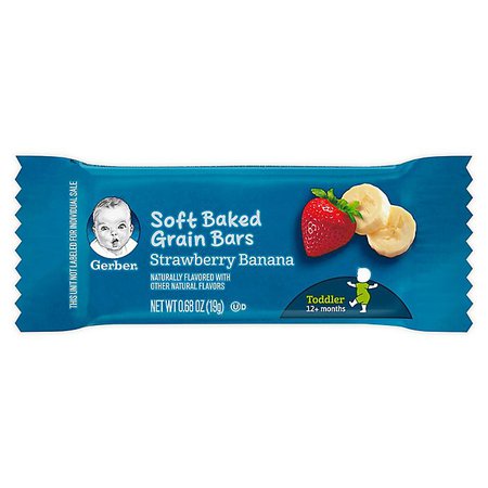 Gerber® Graduates® 8-Pack Strawberry Banana Cereal Bars | Bed Bath & Beyond