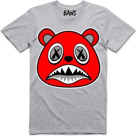 red black and grey baws shirt - Google Search