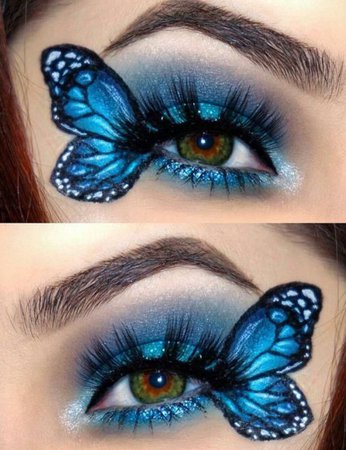Blue Butterfly Eyes