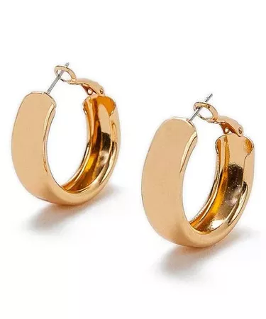 Petit Moments Kady Hoop Earrings in Gold at Nordstrom | Google Shopping