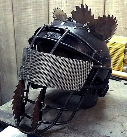 Zombie helmet