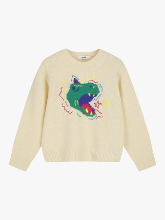 (PW2B9KTO539WLY) Growl Dino Knit Pullover | W Concept