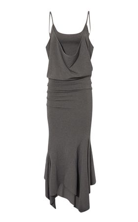 Draped Jersey Midi Dress By The Attico | Moda Operandi