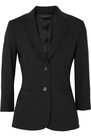 The Row | Schoolboy stretch wool-blend crepe blazer | NET-A-PORTER.COM