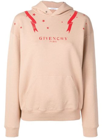 Givenchy Front Logo Hoodie - Farfetch