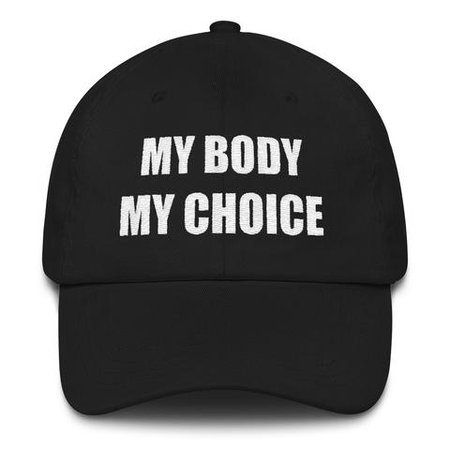 my body my choice hat