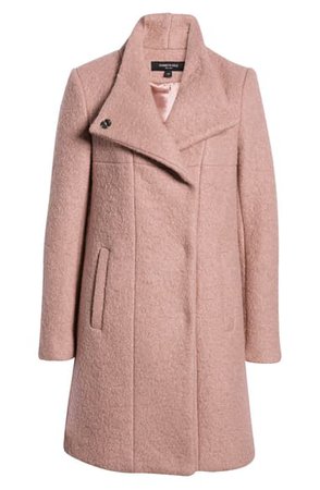 Kenneth Cole New York Wool Blend Bouclé Coat | Nordstrom