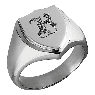 shield initial ring “h”