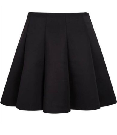 black circle skirt