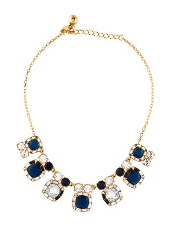 Kate Spade New York Crystal & Resin Collar Necklace - Necklaces - WKA107154 | The RealReal