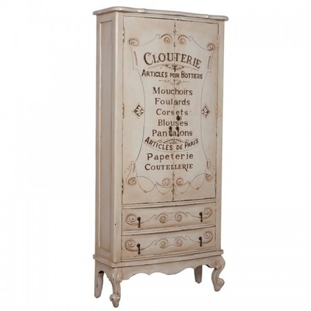 French Shabby Lingerie Armoire | Shabby Chic | Belle Escape