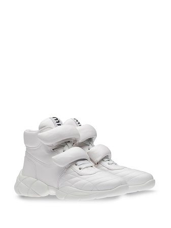 Miu Miu high-top sneakers white 5T439DF010038 - Farfetch