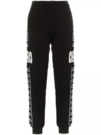 Charm's x Kappa logo printed and side panel cotton track pants $97 - Buy AW18 Online - Fast Global Delivery, Price