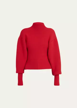 Ferragamo Cashmere Blend Turtleneck Sweater - Bergdorf Goodman