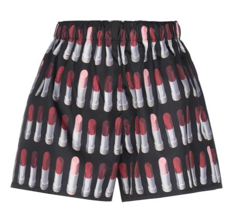 Prada Lipstick Shorts
