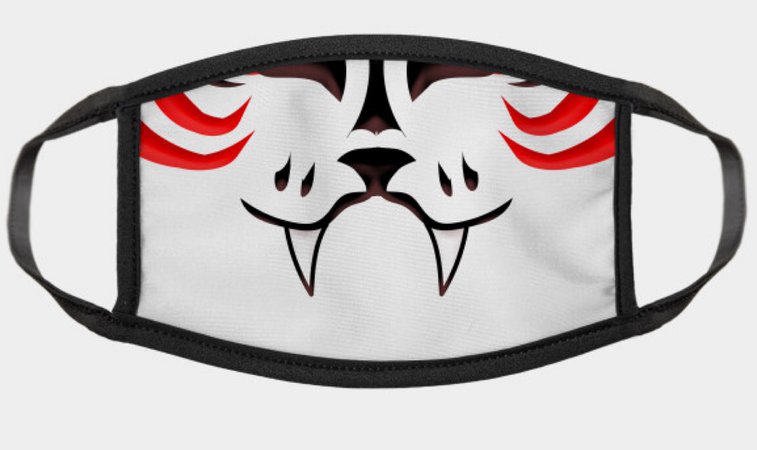 Kitsune Mask-Teepublic