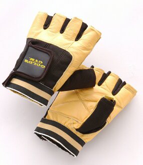 gold gym gloves