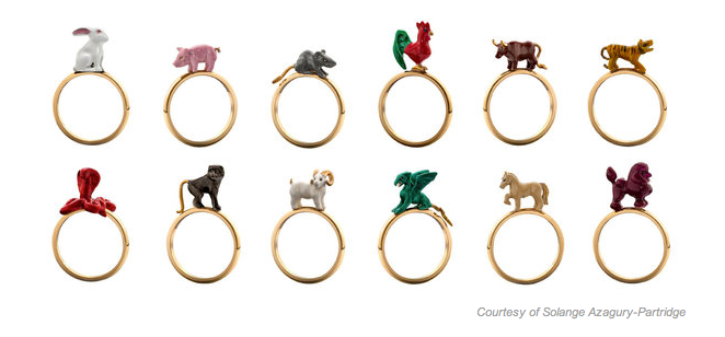 Chinese New Year's Rings