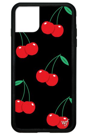 Cherry iPhone 11 Pro Max Case | Black – Wildflower Cases