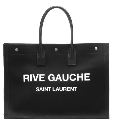 Rive Gauche Canvas Tote - Saint Laurent | Mytheresa
