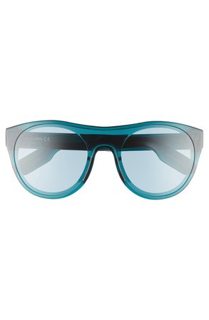 KENZO 55mm International Fit Flat Front Sunglasses