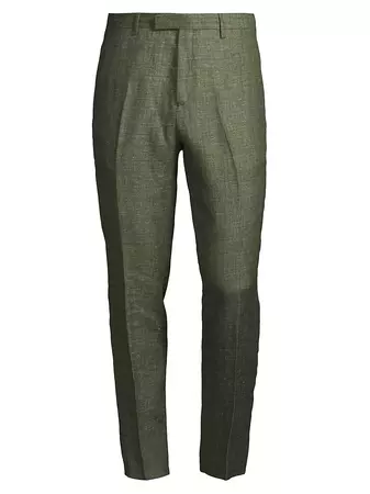 Shop Ted Baker Taylor Linen & Wool-Blend Pants | Saks Fifth Avenue