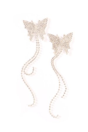 Sweet Fantasy Butterfly Earrings - Silver | Fashion Nova, Jewelry | Fashion Nova