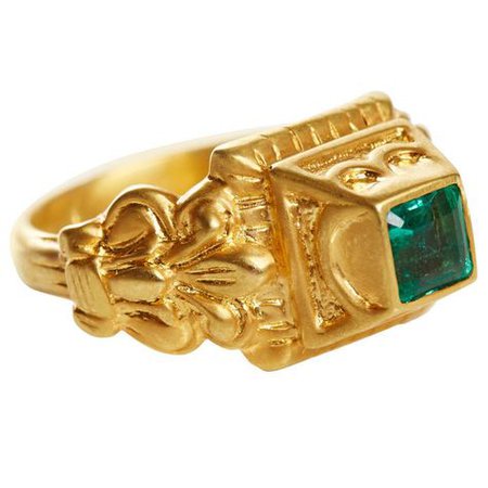 emerald gold ring jade jagger