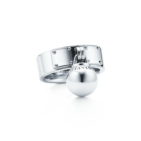Tiffany HardWear Sterling Silver Ball Dangle Ring | Tiffany & Co.