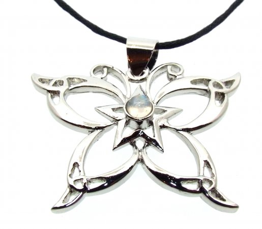 Butterfly Pentagram Necklace