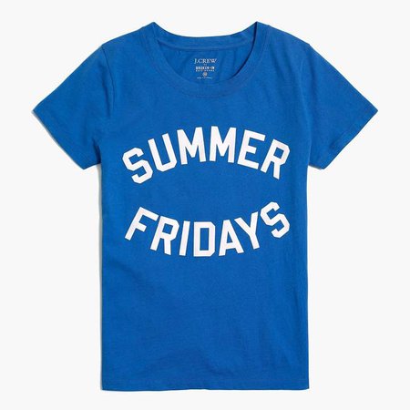 Summer Fridays" graphic T-shirt