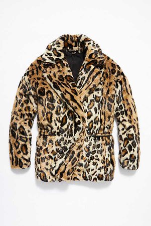 Kate Leopard Coat | Free People
