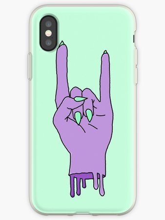 "Rock On" iPhone Cases & Covers by Flavored-Grunge | Redbubble