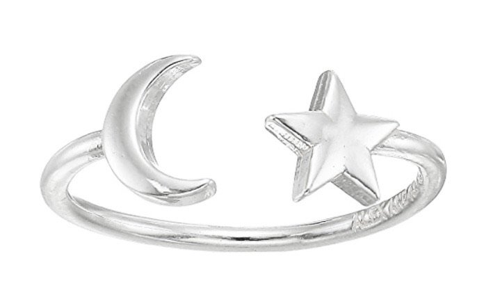 alex and ani moon star ring silver