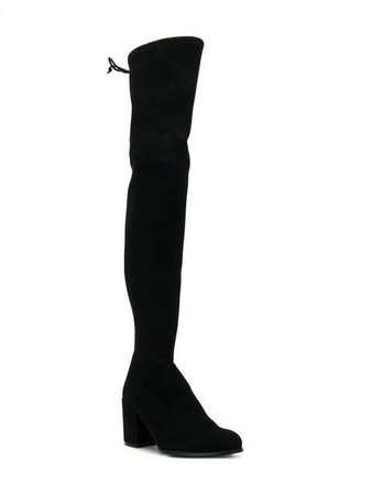 Stuart Weitzman thigh-length heeled boots