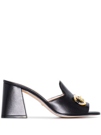 Shop Gucci Horsebit 75mm sandals with Express Delivery - FARFETCH