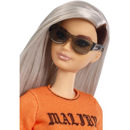 Barbie Fashionistas Doll, Original Body Type with Malibu Orange Top - Walmart.com