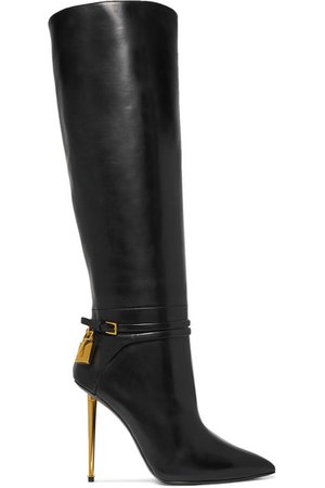 TOM FORD | Leather knee boots | NET-A-PORTER.COM