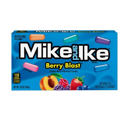 Mike and Ike Berry Blast Chewy Candy, 5 ounce Theater Box, 1 count - Walmart.com